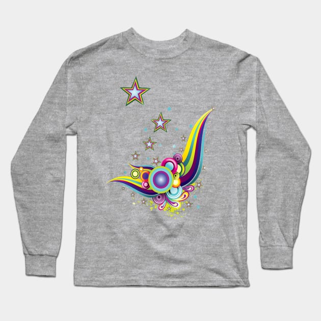 Abstract fantasy Long Sleeve T-Shirt by Just Kidding by Nadine May